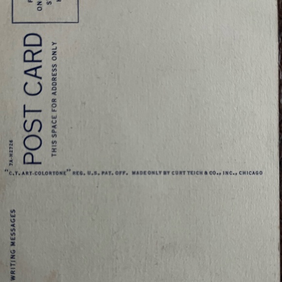 Vintage Linen Postcard - Picture 7 of 7